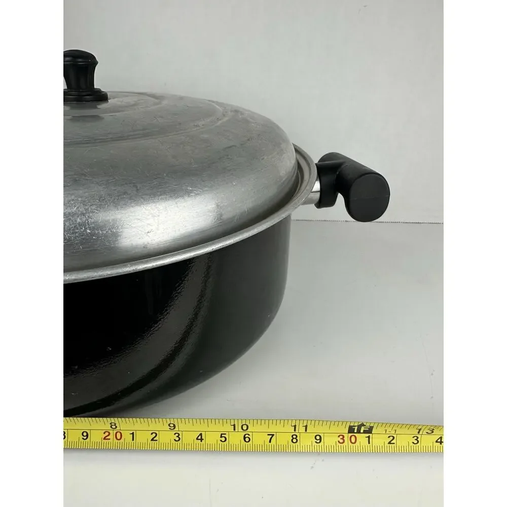 VTG Regal Ware Stock Pot w/Lid Cast Aluminum Lid Retro Kitchen Ware